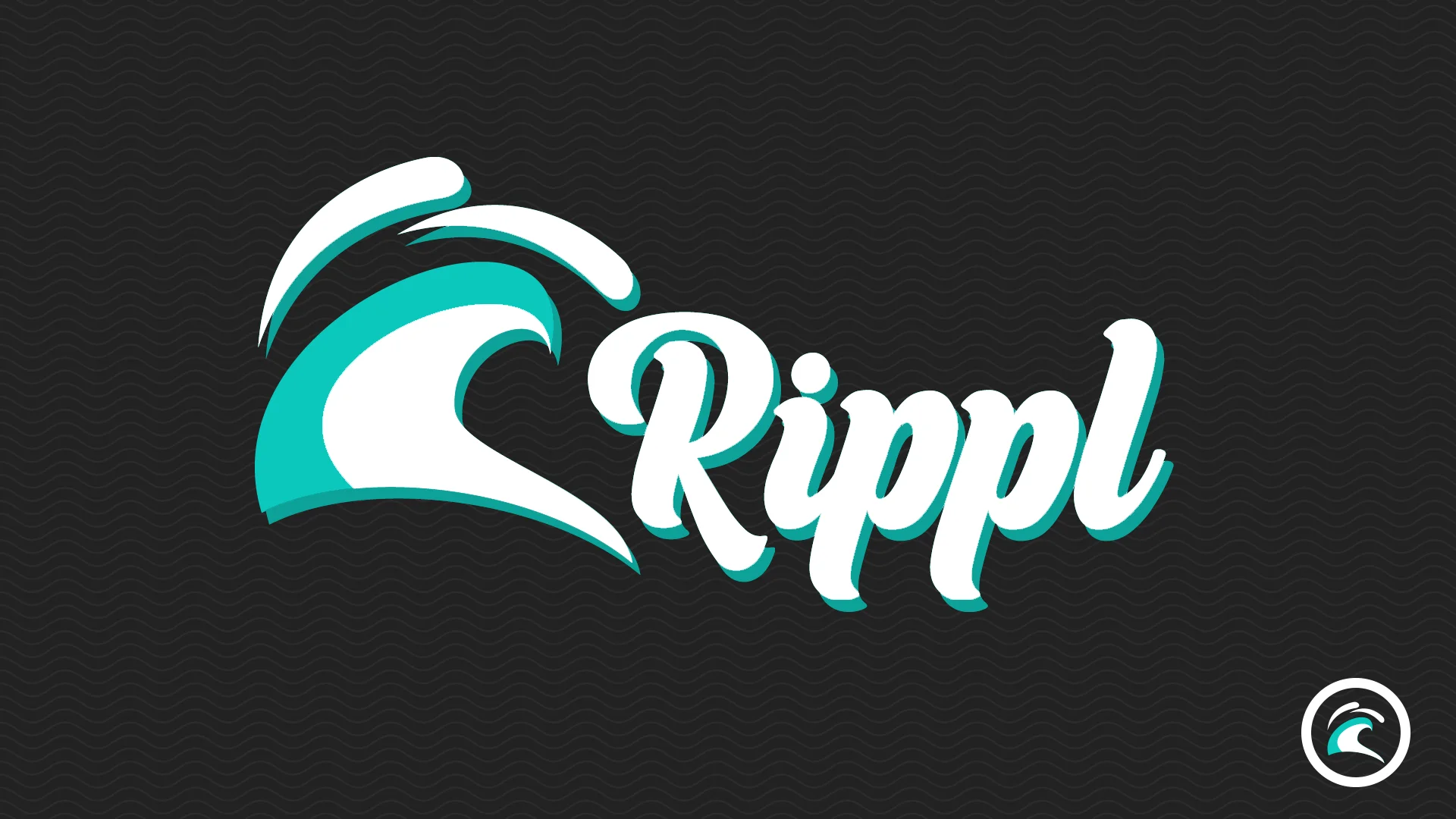 Rippl logo reversed