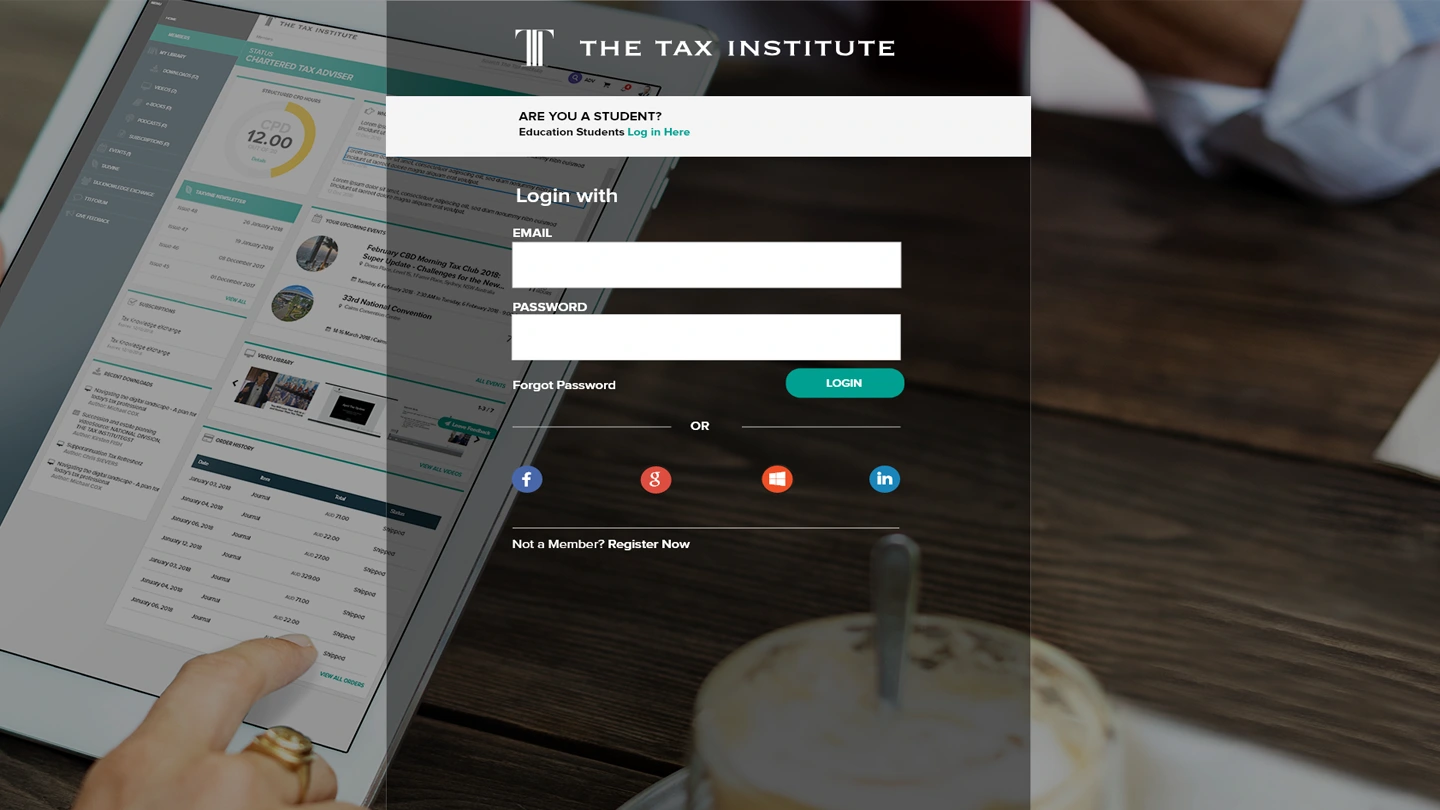 GCG final application — detail view