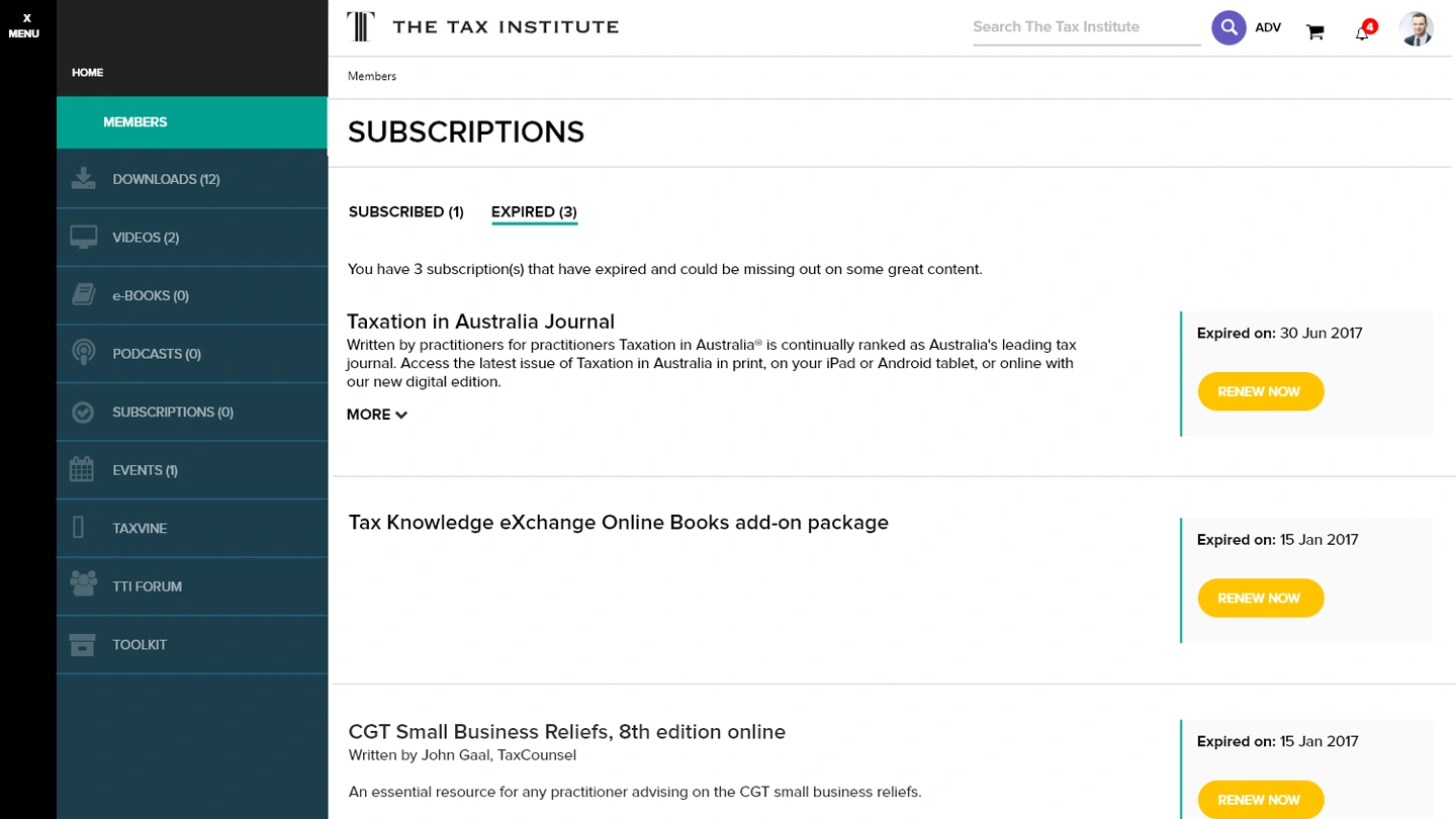 GCG final application — detail view